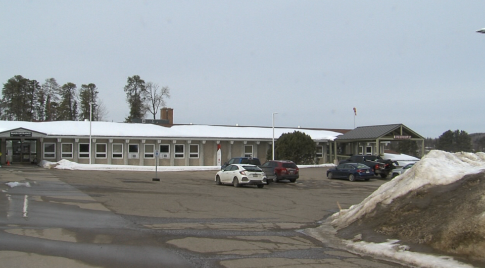 Atikokan General Hospital winter