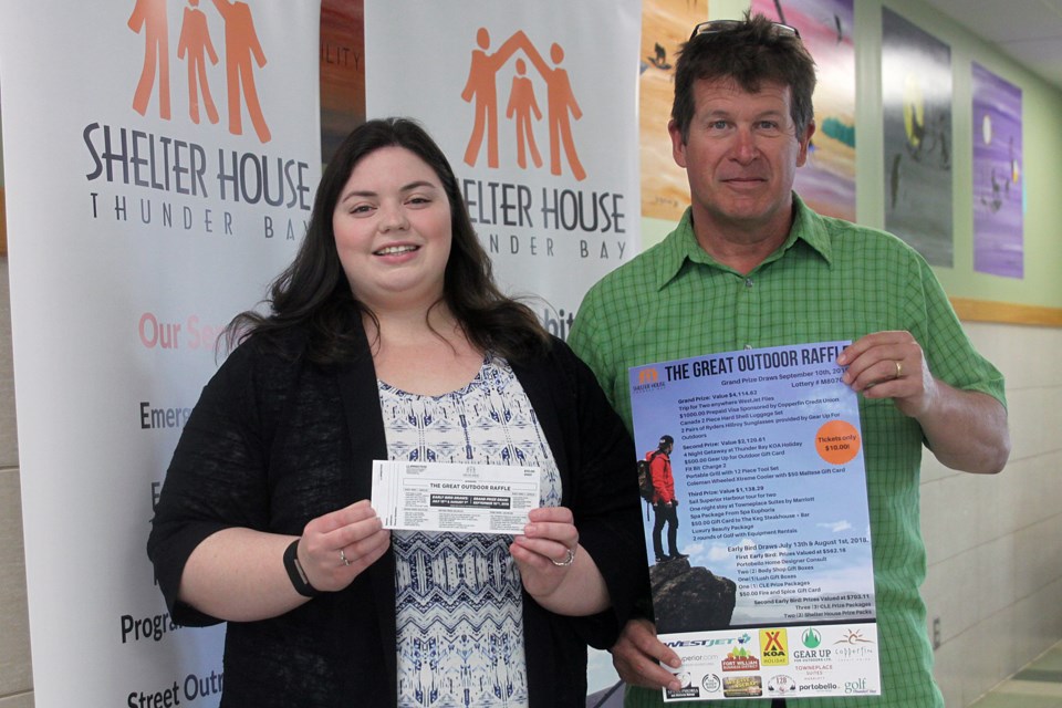 Shelter House raffle
