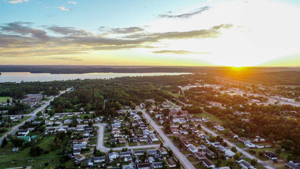 Ignace aerial view