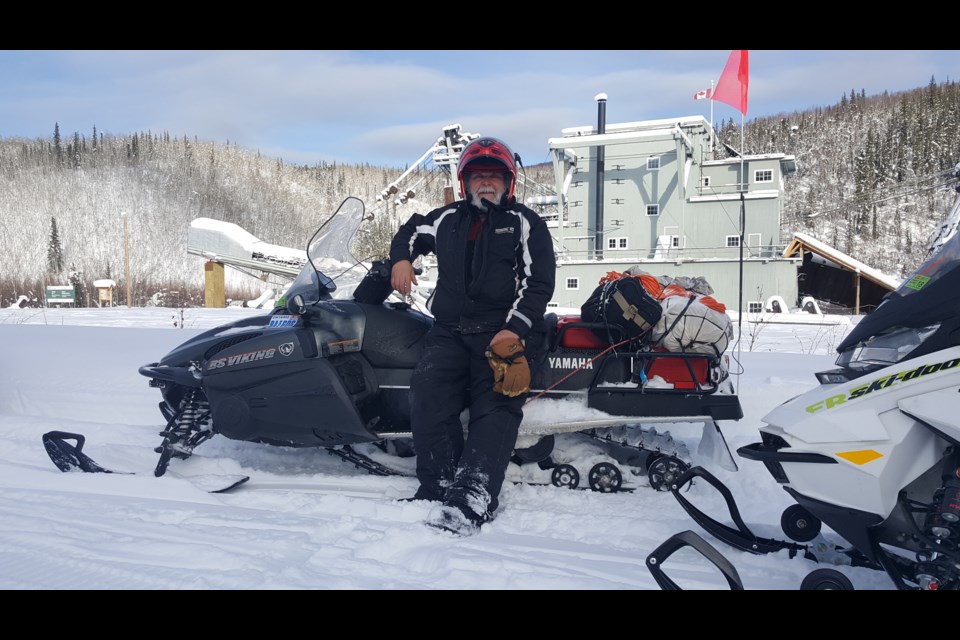 Hugh Cummins in the Klondike goldfield