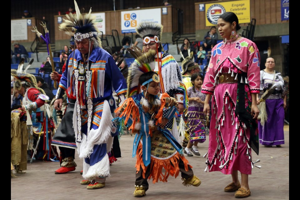 Hundreds gathered at the Lakehead University Fieldhouse for the 30th Annual Lakehead University Native Student Association Powwow. (Photos by Doug Diaczuk - Tbnewswatch.com). 