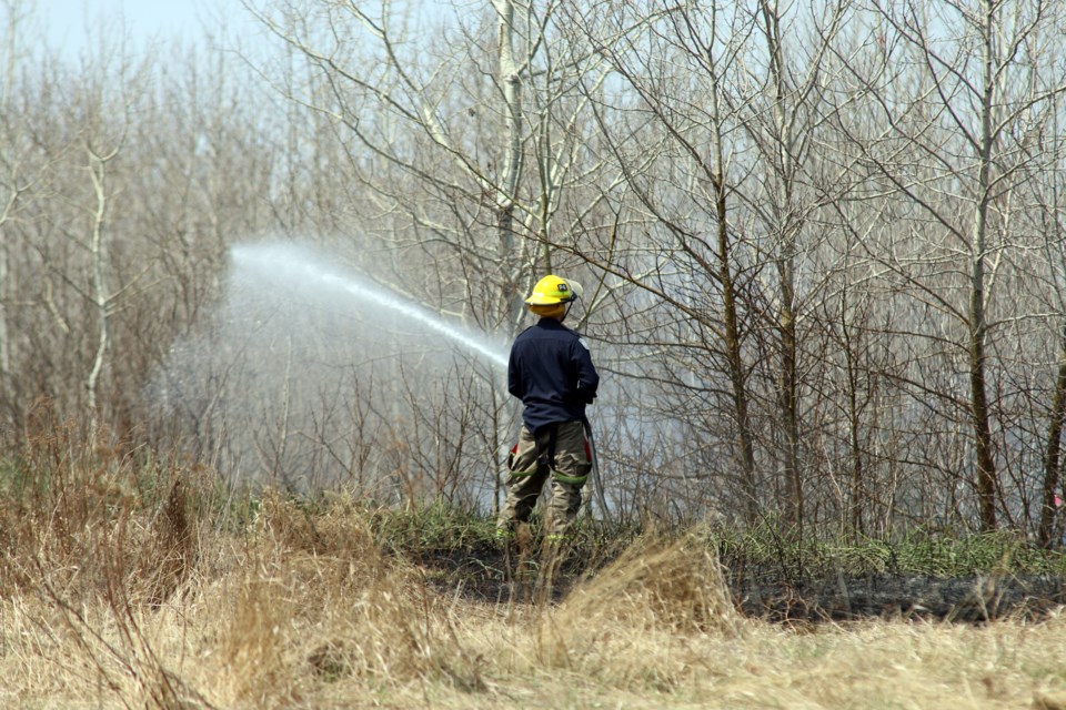 Broadway Grass Fire 2
