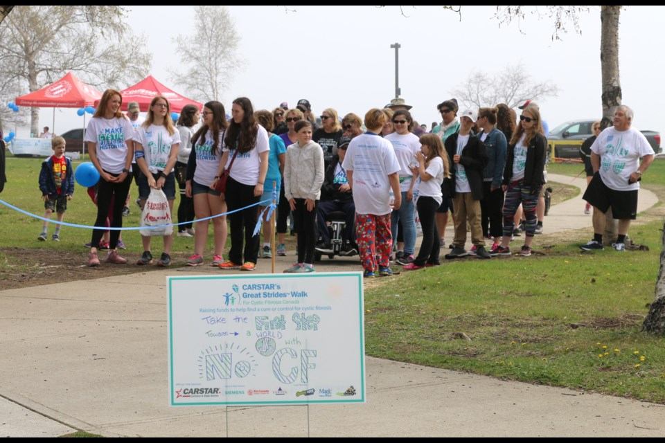 Organizers hope to raise at least $10,000 at this year's walk. 