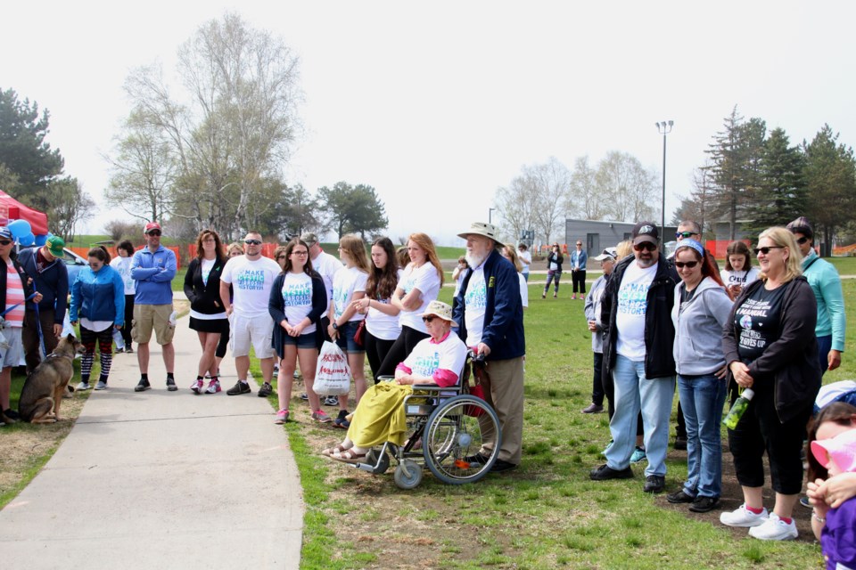The walk has been held for more than 30 years, starting in the 1980s as the Moon Walk. 