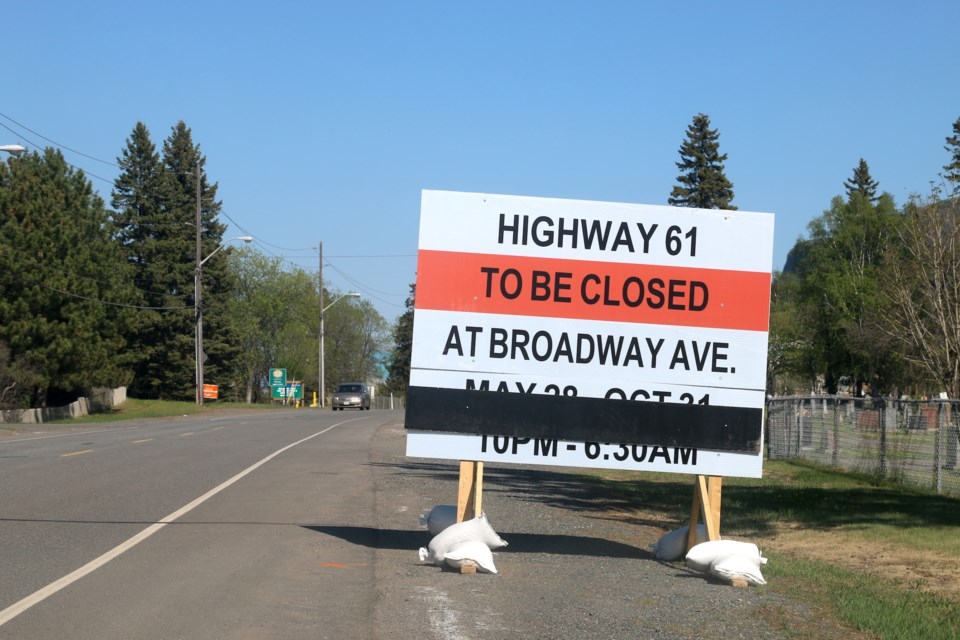 Highway 61 Closure