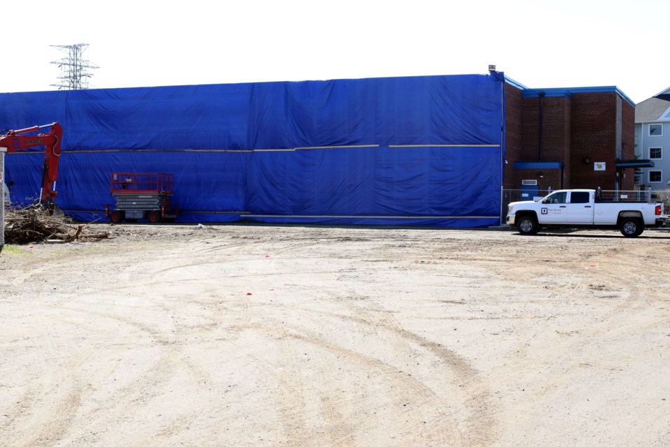 The Gordon Street Wing of Westgate High School will undergo the majority of the renovations. (Michael Charlebois / tbnewswatch)