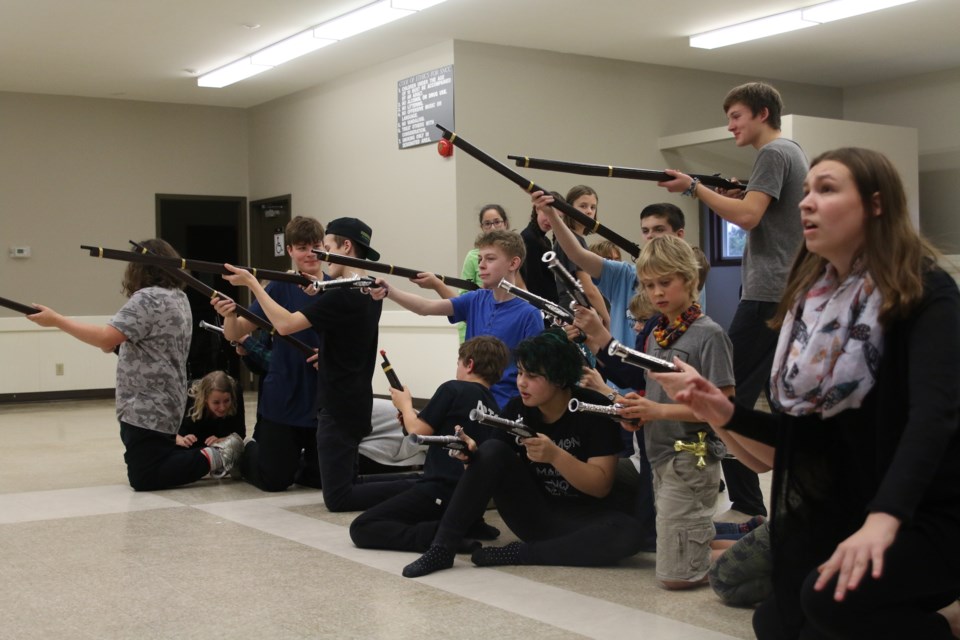 All the Daze Productions is presenting the school edition of Les Misérables, which opens at the Thunder Bay Community Auditorium on Nov. 29. (Photos by Doug Diaczuk - Tbnewswatch.com). 