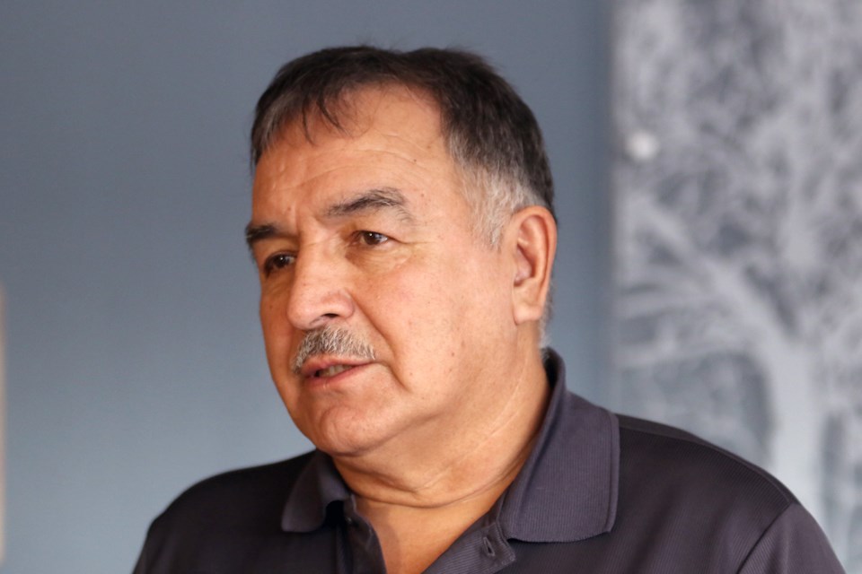 Fort William First Nation Chief Peter Collins. (Leith Dunick, tbnewswatch.com)