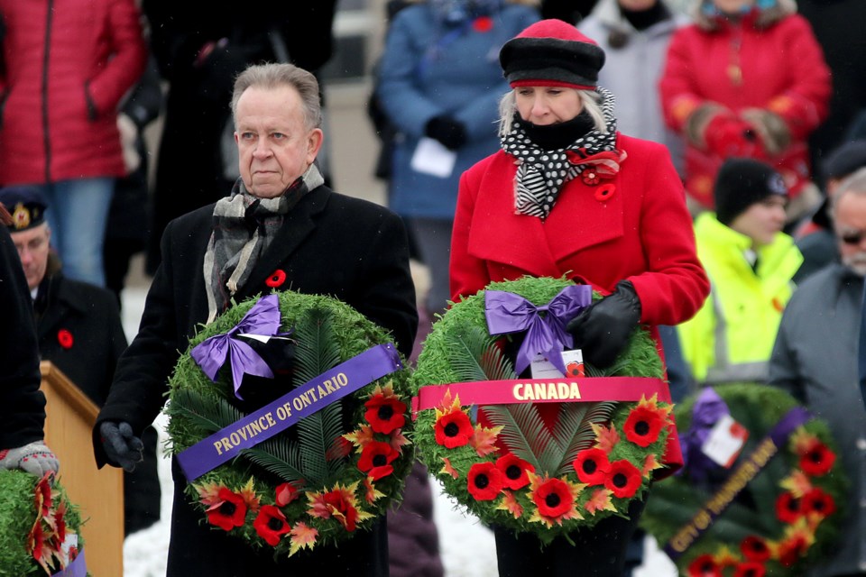 Hajdu Gravelle Remembrance Day