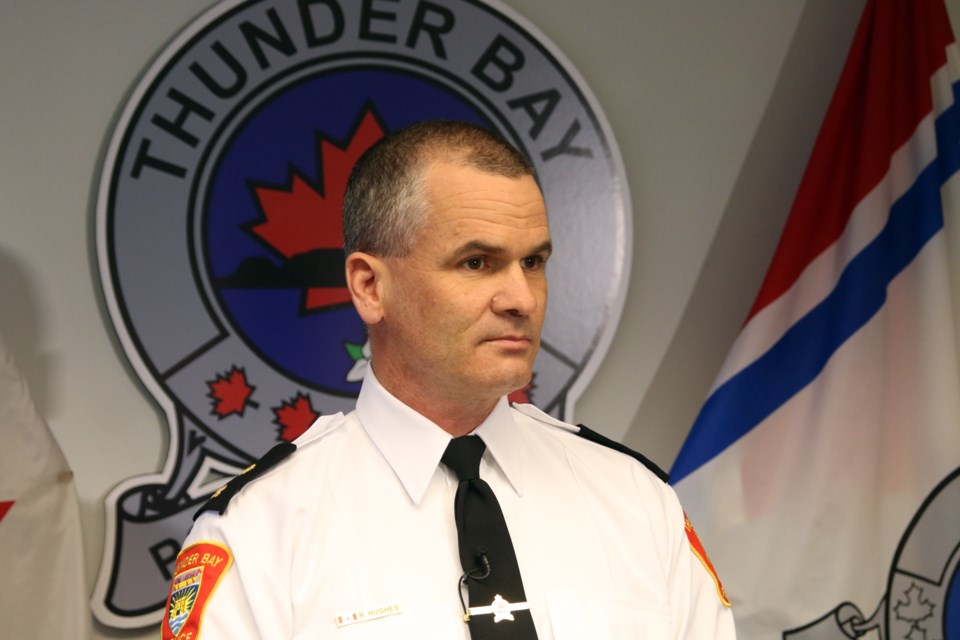 Thunder Bay Police Service Det. Insp. Ryan Hughes. 