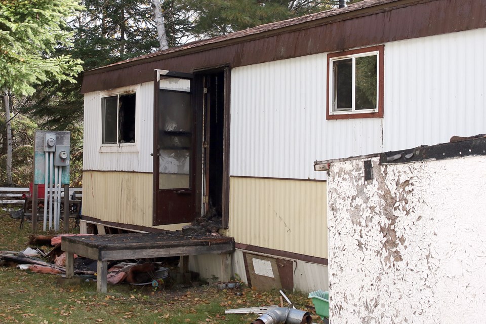 Longhouse Village Trailer Fire