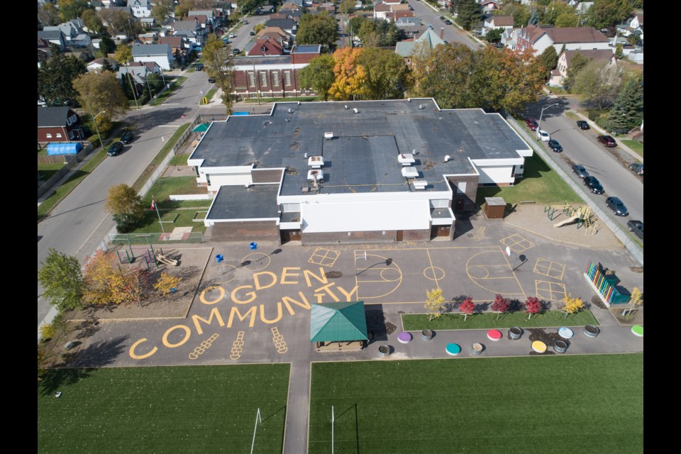 Ogden Community School has new roofing, fencing, and will see some interior renovation in the coming year (submitted photo)