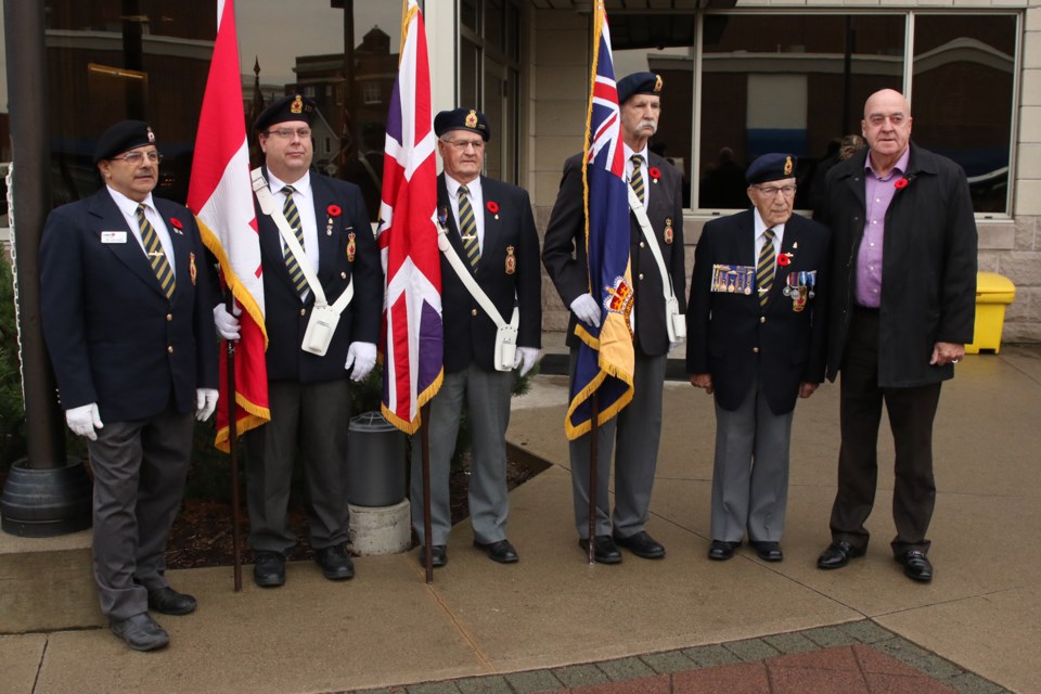 Poppy Flag Raising