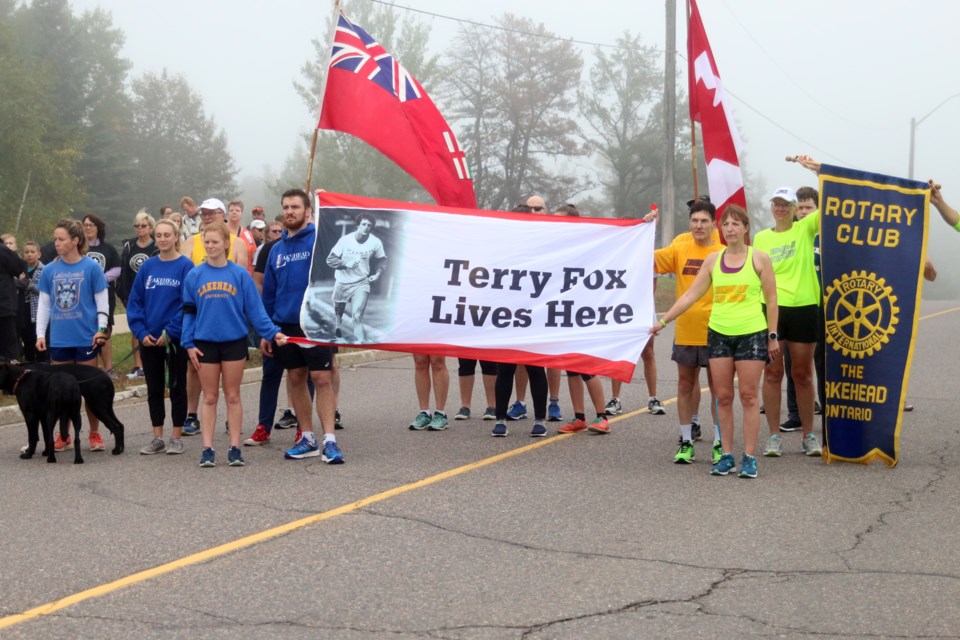 Hundreds of people participated in the Thunder Bay Terry Fox Run on Sunday. (Photos by Doug Diaczuk - Tbnewswatch.com). 