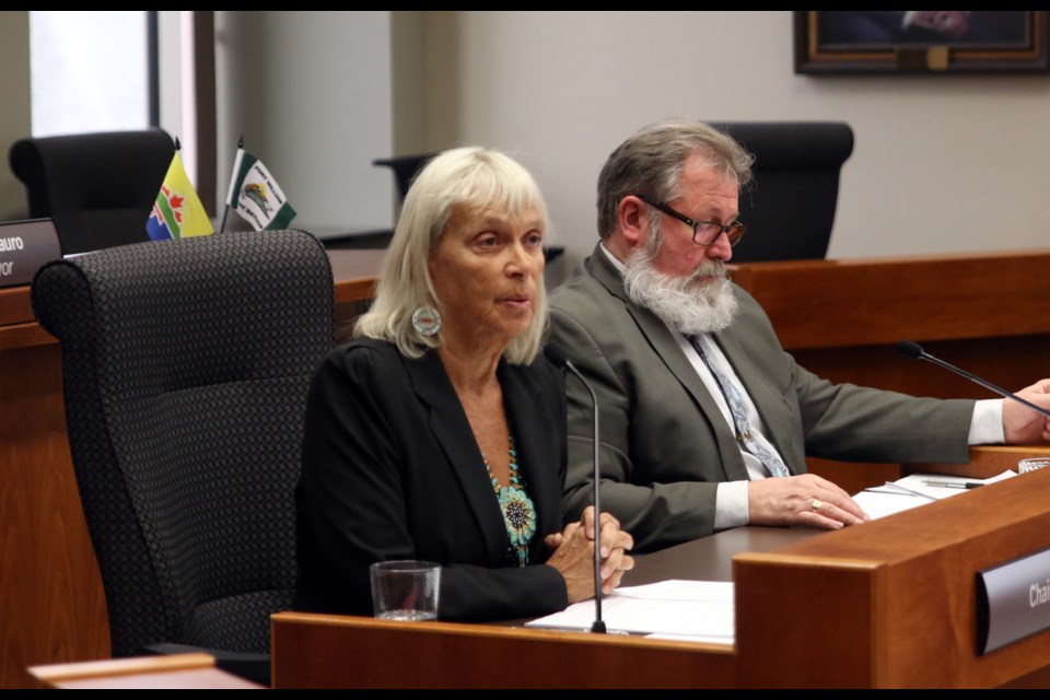 Chair Celina Reitberger and members of the Thunder Bay Police Services Board regained its voting rights after completing governance training and cultural sensitivity training. 