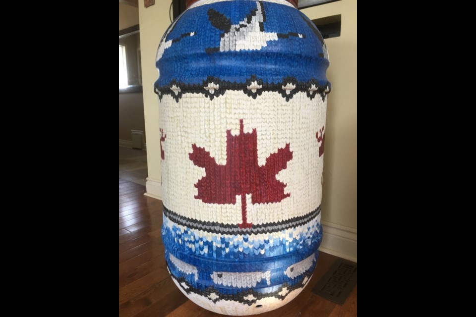 Painted Rain Barrel Auction (EcoSuperior)