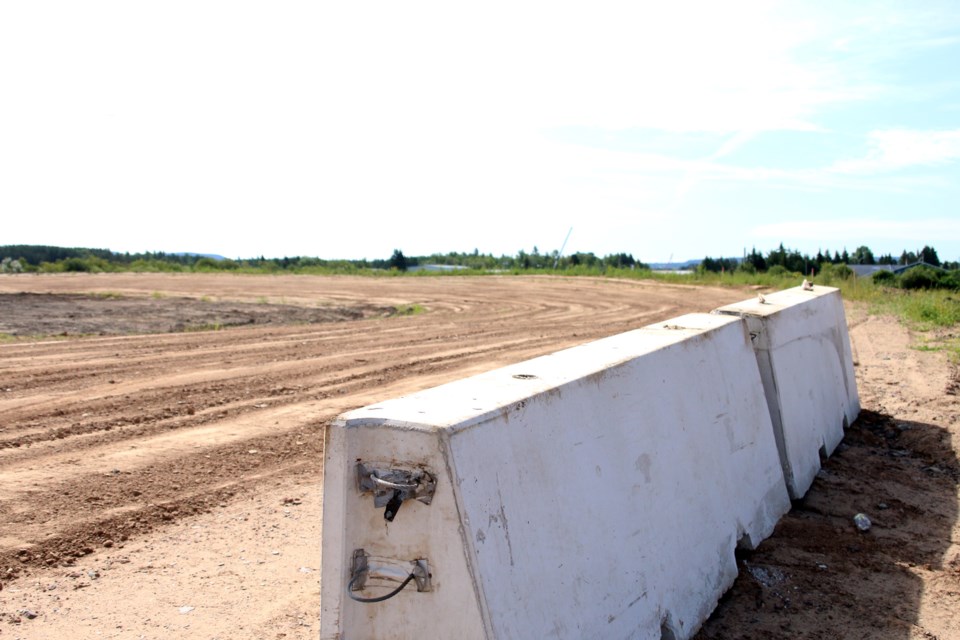 Work continues at the Thunder Valley Development Race site, which will be the future home of the Dairy Queen International Speedway. (Photos by Doug Diaczuk - Tbnewswatch.com). 