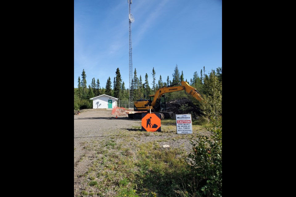 Tbaytel is erecting a new wireless communications tower north of Surprise Lake (Tbnewswatch)