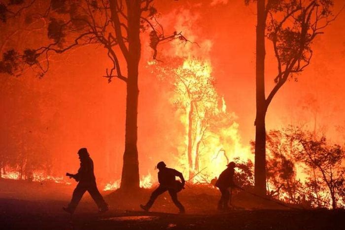 Australia bush fire