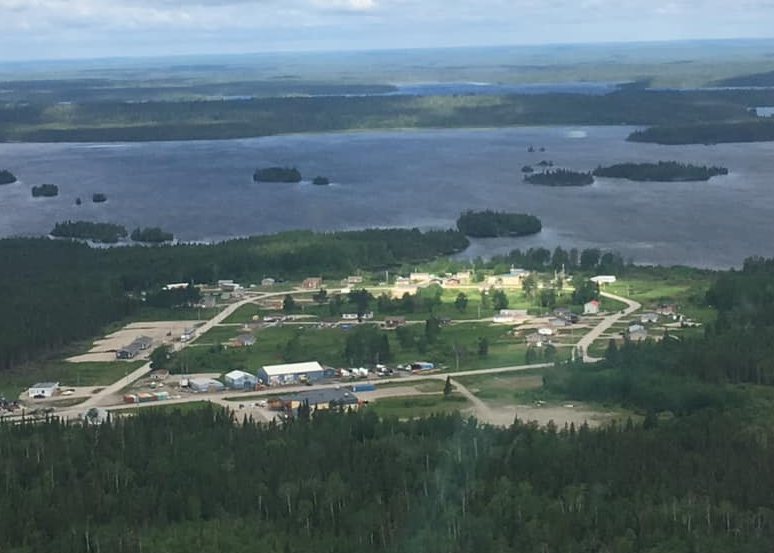 Mishkeegogamang First Nation is 500 kilometres north of Thunder Bay (Mishkeegogamang FN/Facebook)