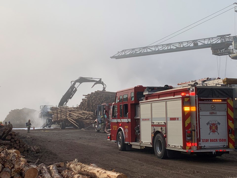 Resolute Dallan Loader fire