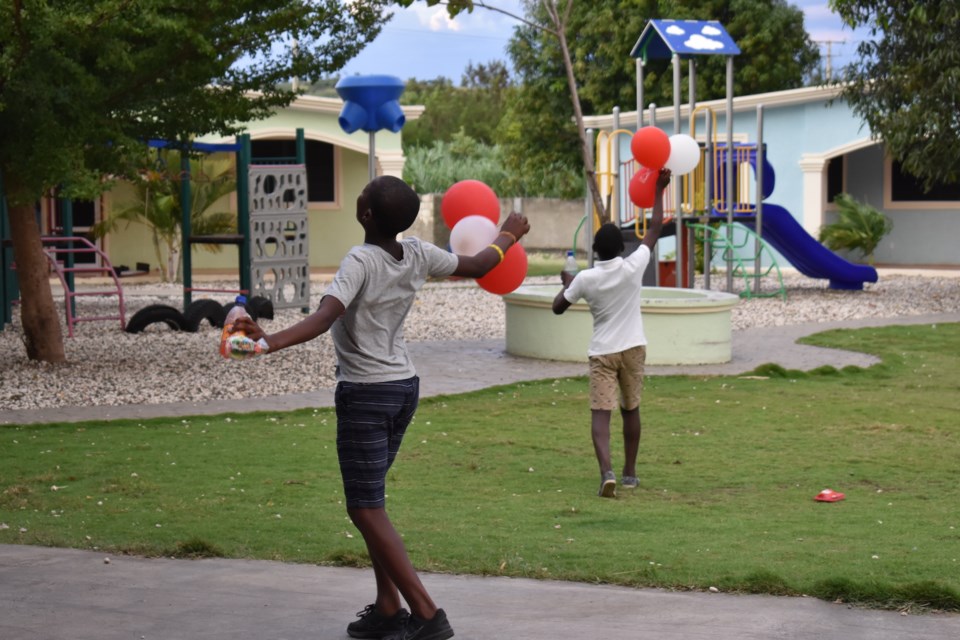 Local volunteer teacher, Erin Hennel, said protests in Haiti are having a significant impact on the Haitian people, who continue to struggle through poverty. But despite the turmoil, she believes Haitian people are hopeful for the future. (Photos supplied).  