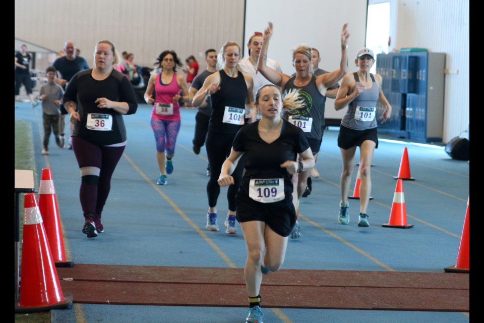 The 10th Annual Charity Run and Walk in support of the Children's Centre Foundation was held on Sunday at the Lakehead University Hangar. (Photos by Doug Diaczuk - Tbnewswatch.com). 