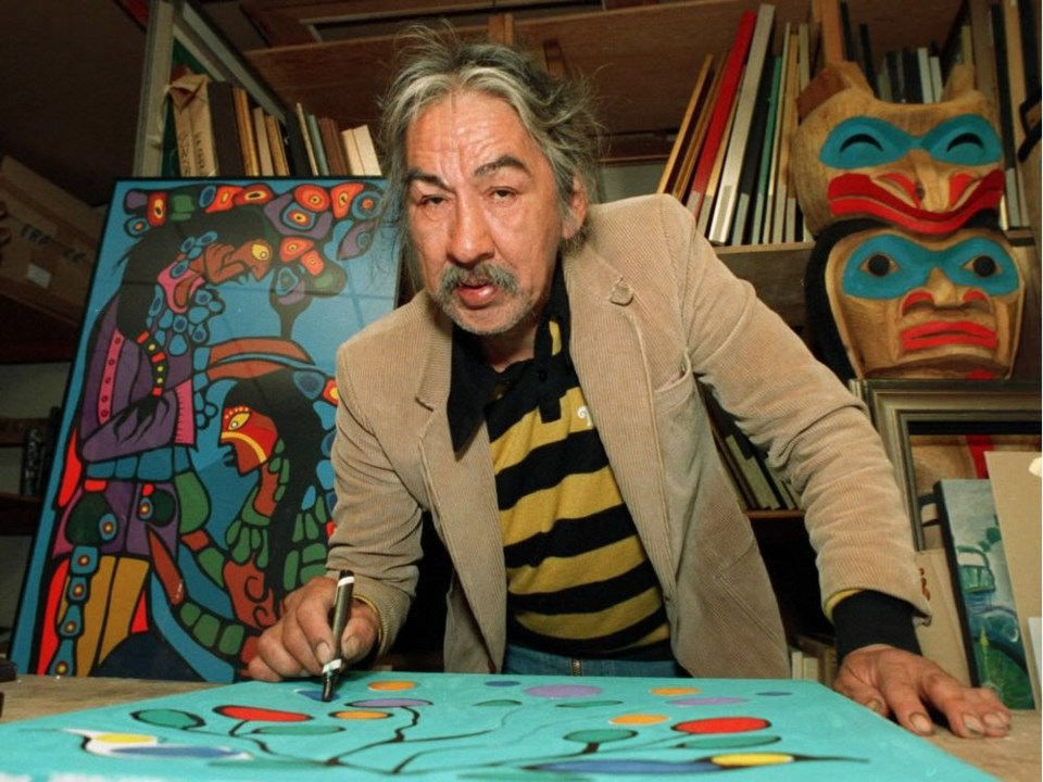 Norval Morrisseau (Sask. Star Phoenix)