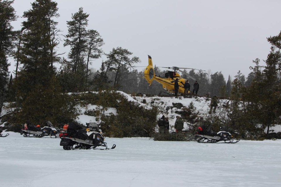 OPP say they have been called to help numerous snowmobilers stranded in slush in the past few weeks (OPP file photo)