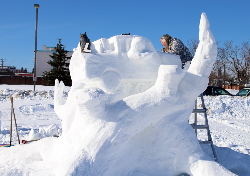 Snow Sculptures 12