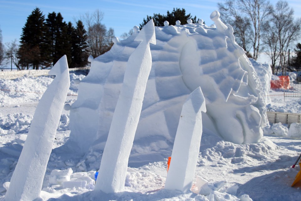 Snow Sculptures 4
