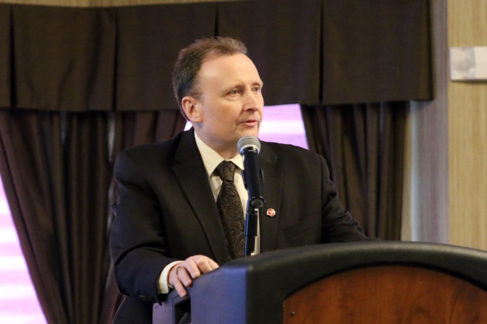 United Way Thunder Bay CEO, Martin Wyant, said the organization will have to look at ways of modernizing it's fundraising efforts for future campaigns. (Photos by Doug Diaczuk - Tbnewswatch.com). 
