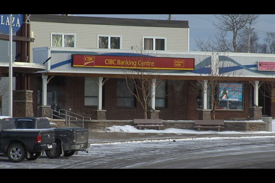 CIBC's branch in Terrace Bay is scheduled for closure in August 2019 (Adam Riley/TBTV)