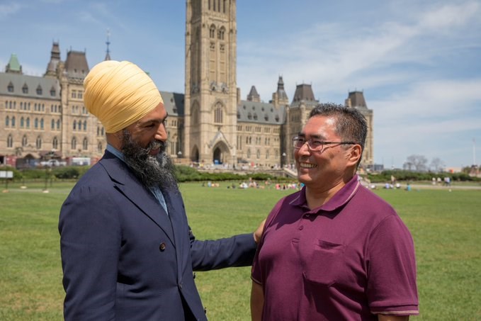 Jagmeet Singh Rudy Turtle