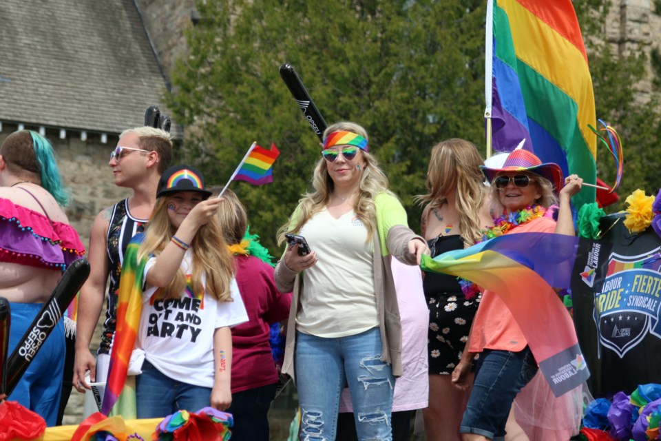 Hundreds of people participated in the seventh Annual Pride Parade on Sunday. (Photos by Doug Diaczuk - Tbnewswatch.com). 