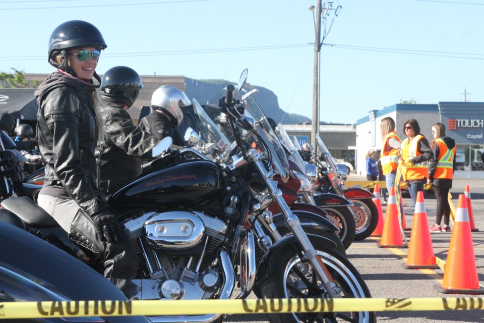 Over 200 motorcyclists took place in the Ride For Dad which is expected to raise over $50,000 for prostate cancer research. (Michael Charlebois, tbnewswatch)