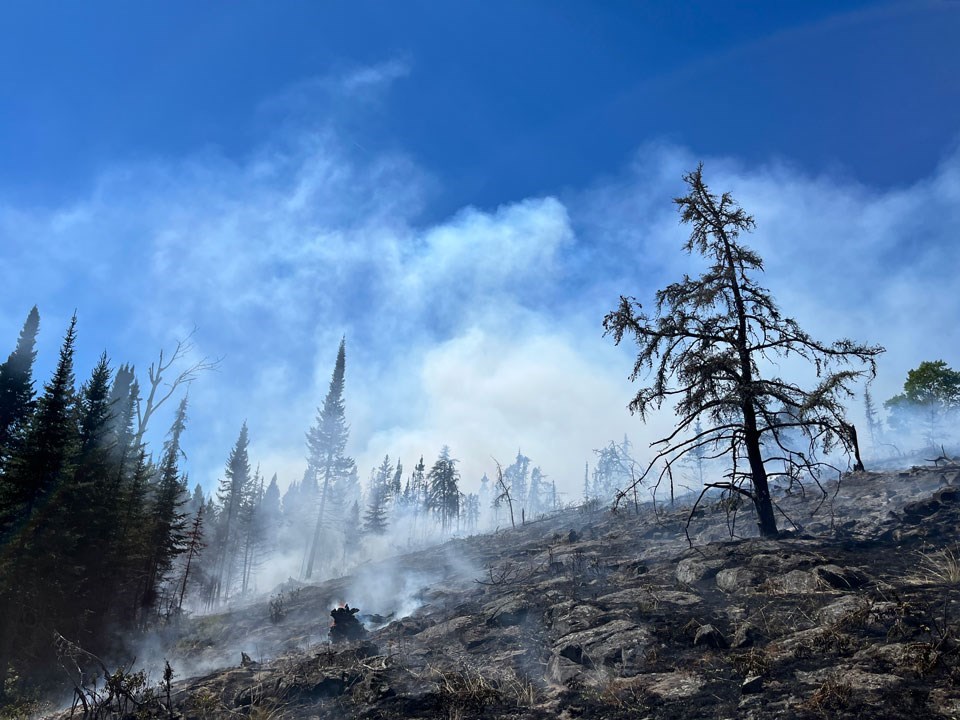 Isle Royale fire