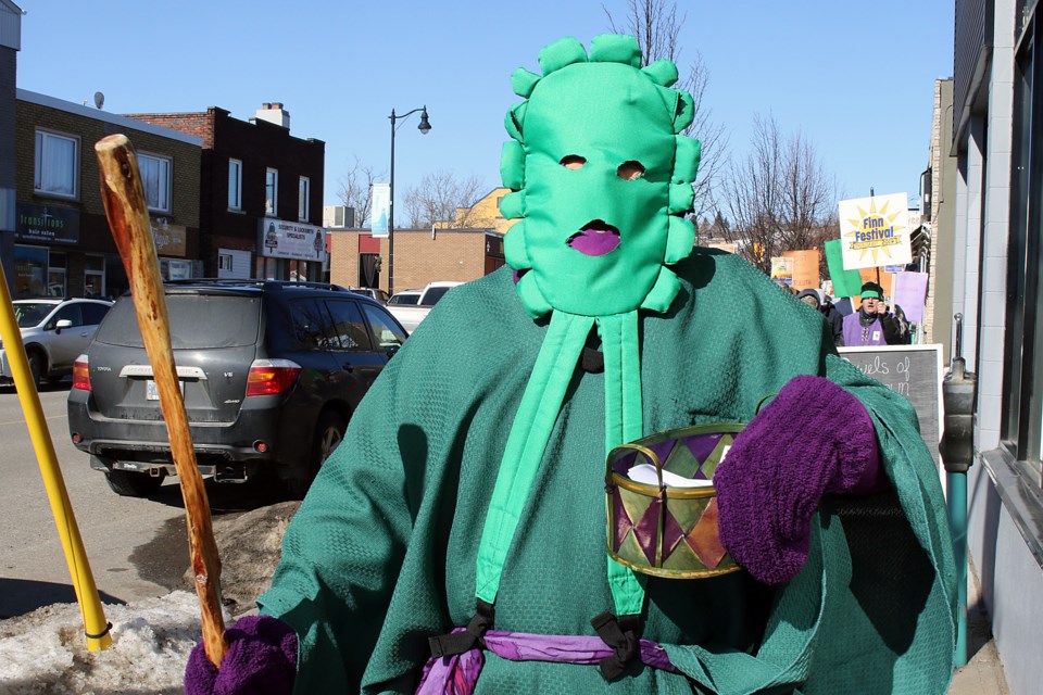 Led by a grasshopper, the St. Urho's Day parade was a huge hit once again on Saturday, March 16, 2019. (Leith Dunick, tbnewswatch.com)