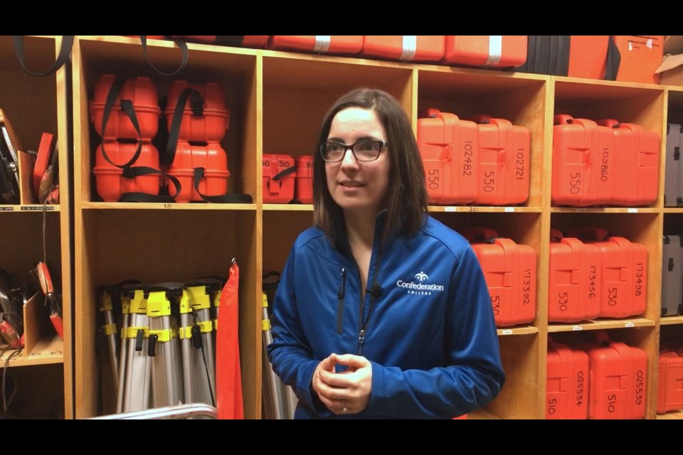 Raquel Glavish, Interim Program Coordinator, Civil Engineering Technology. (Photo courtesy of Confederation College)
