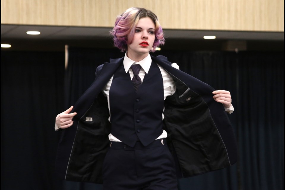 Some of the latest men's and women's fashions were on display during several fashion shows at the 17th Annual Thunder Bay Wedding Show on Sunday. (Photos by Doug Diaczuk - Tbnewswatch.com).  