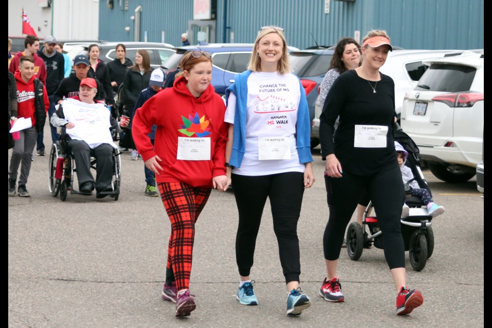 The walk has raised more than $45,000 in the last three years. 