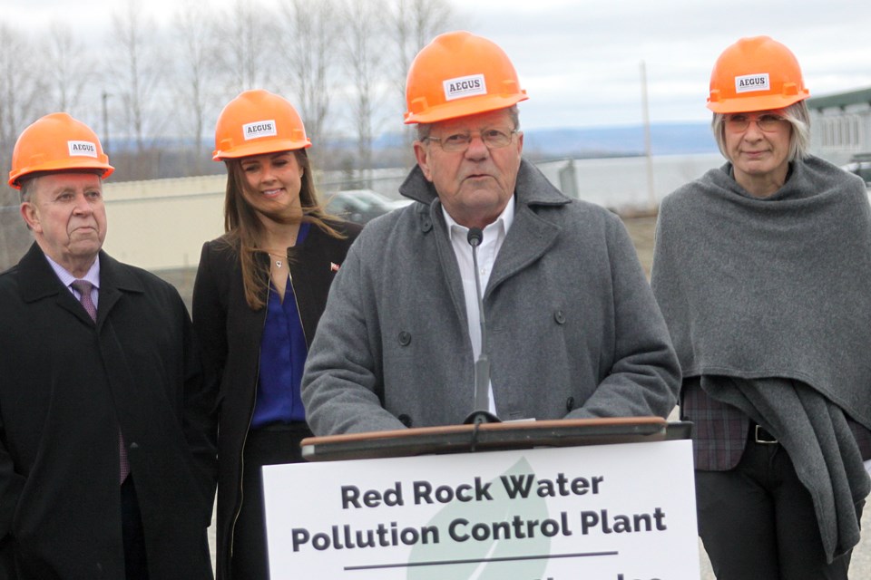 Red Rock water pollution control plant