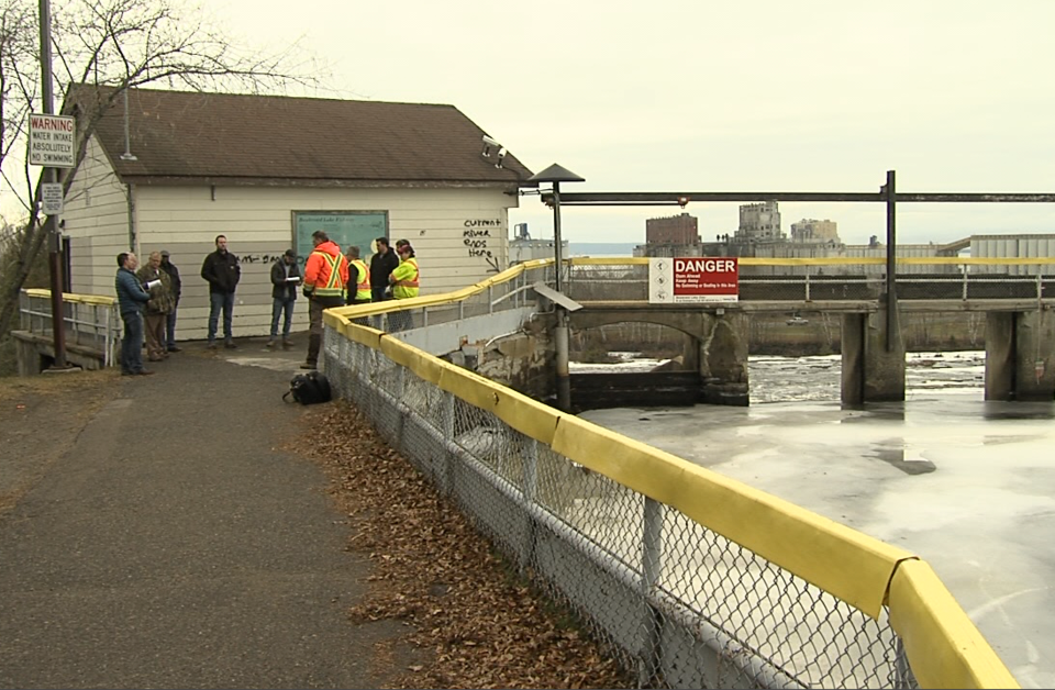 Boulevard dam inspection meeting