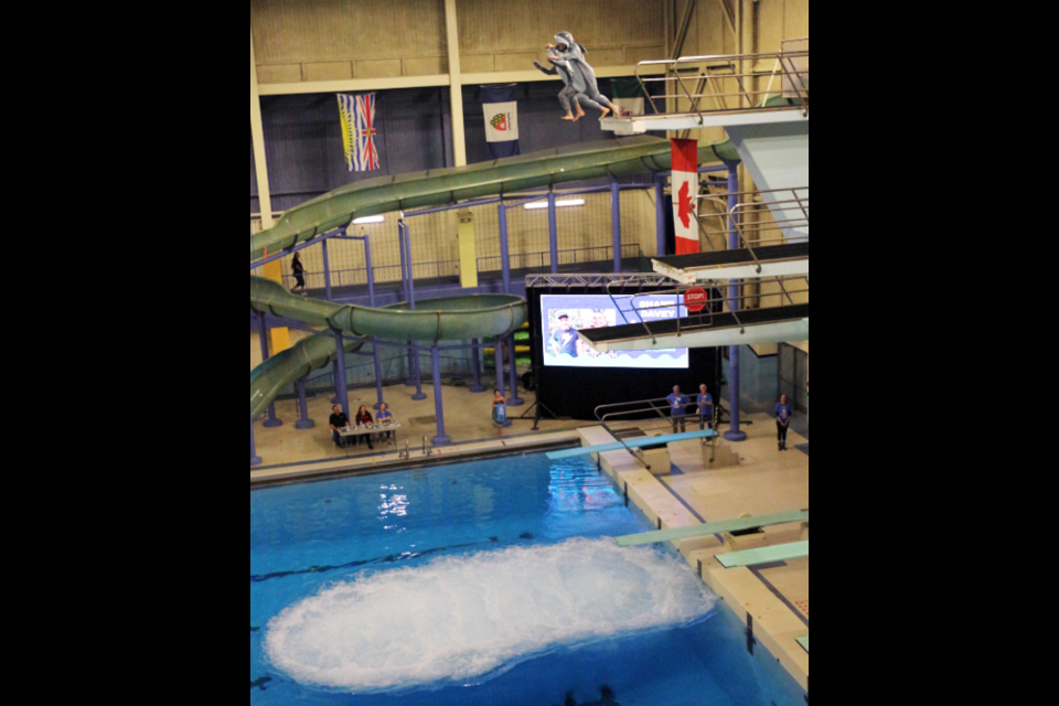 Bryan Bishop and Shane Davies Leap Off the Tower