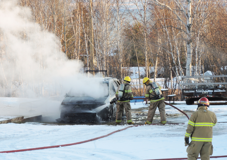 LakeshoreDrivevehiclefire