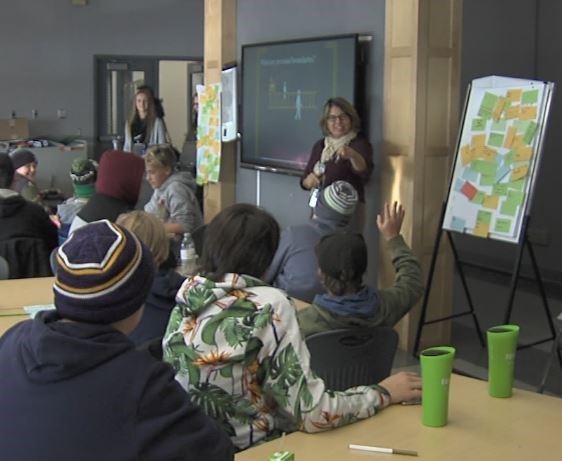 The Engaging Male Students to Reduce and Prevent Gender-based Violence workshop was held Dec. 6, 2019 at the Victoria Park Training Centre (Troy Charles/TBTV photo)