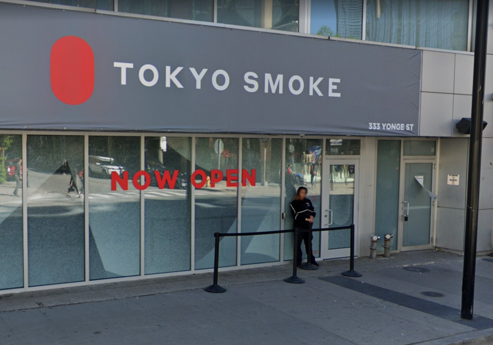 Tokyo Smoke sign Toronto