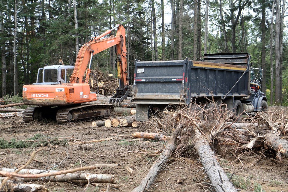 Sports Bubble Land Clearing