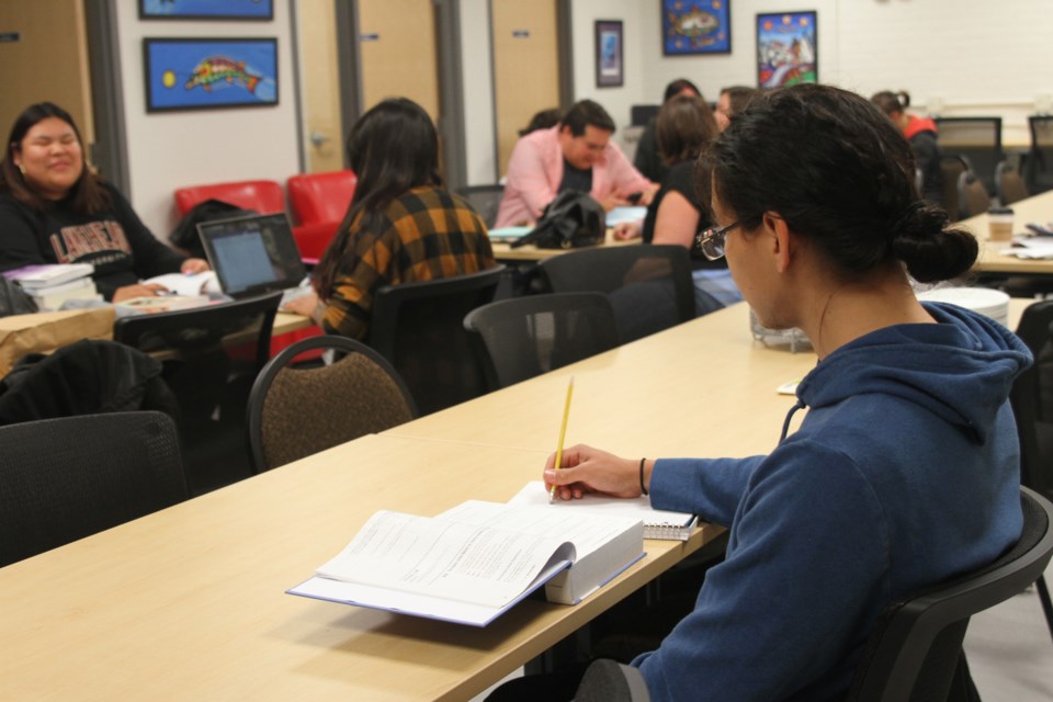 Students will now have more room to study at the new Indigenous lounge at Lakehead University. (Michael Charlebois, tbnewswatch)