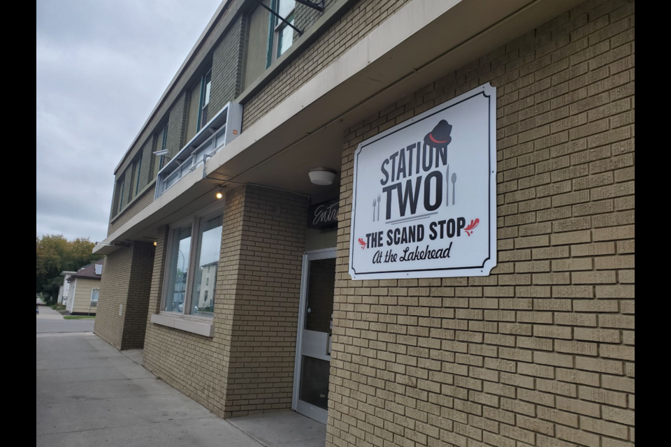 Station Two The Scand Stop is expected to open next week on Brown Street (Alana Pickrell/TBTV)